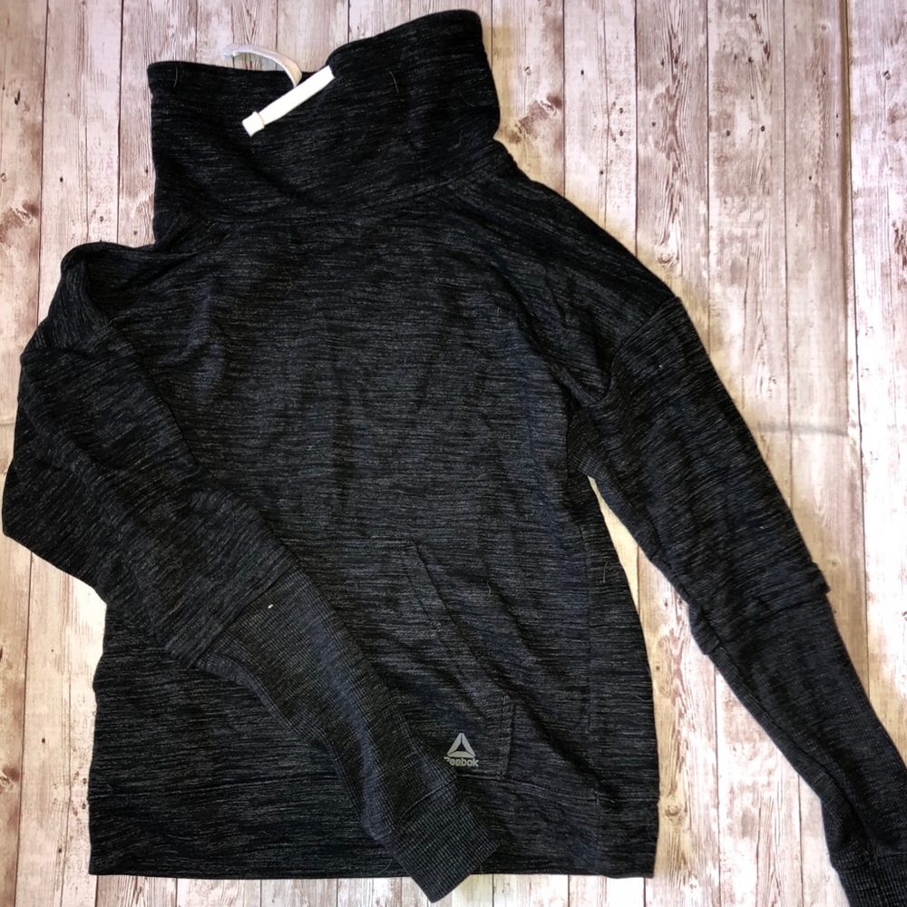 Cowl neck sweatshirt